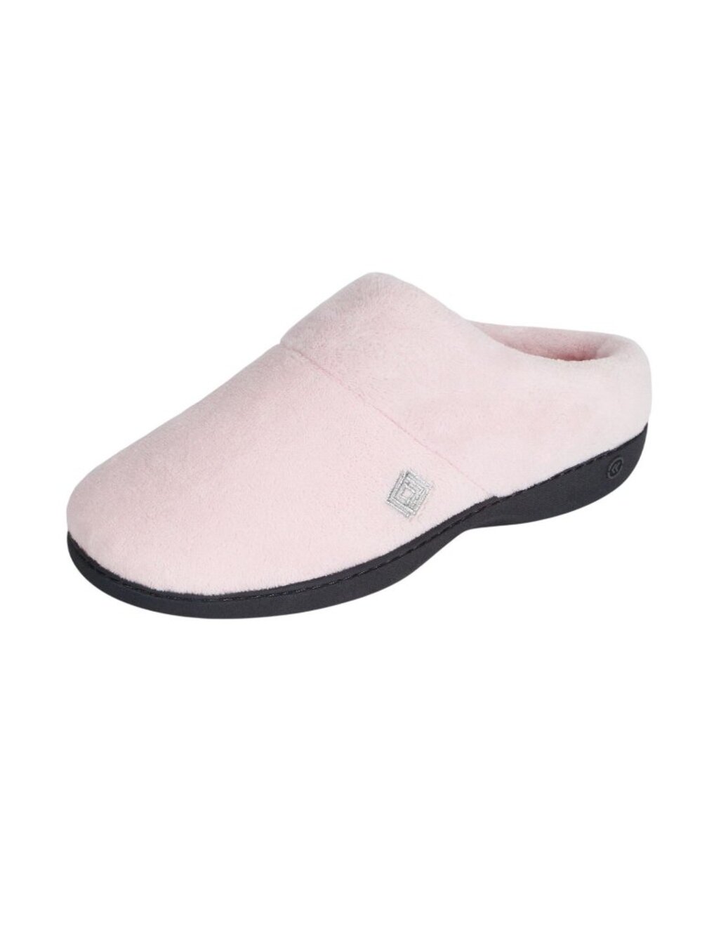 NWT Isotoner Womens Terry Clog Slippers Non-Slip 96035 Peony Pink S (6.5-7)